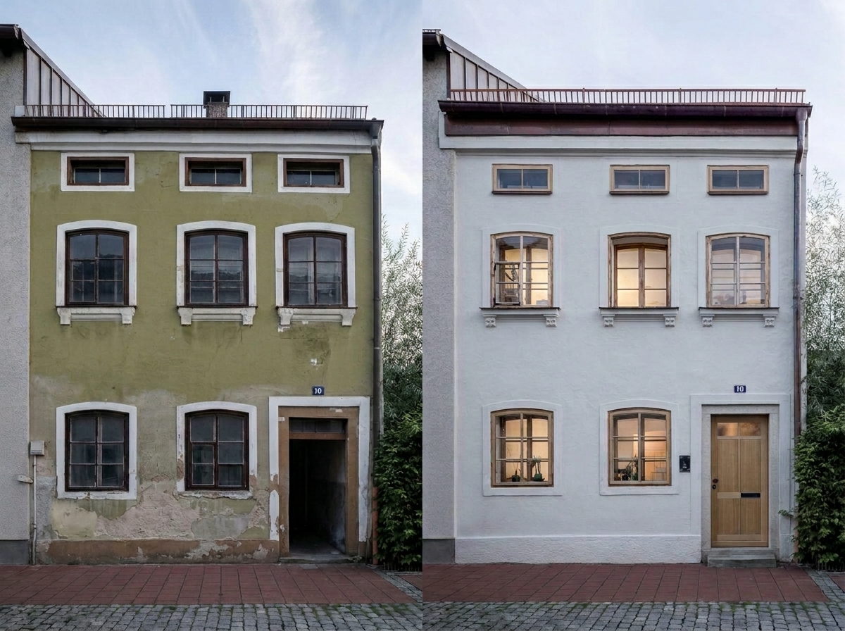 Saniertes Biedermeier-Handwerkerhaus von 1822